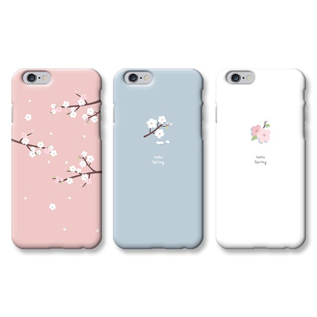 봄맞이 벚꽃 디자인 케이스