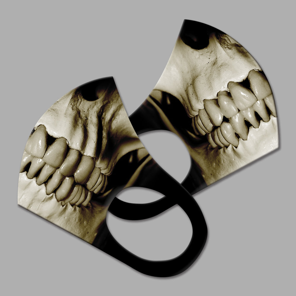 와우박스 주문제작 3D 입체 할로윈 해골 마스크