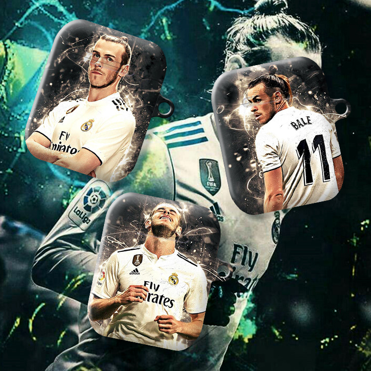 와우박스 레알 마드리드 가레스 베일(Gareth Bale) 커스텀 축구 에어팟 버즈 하드 케이스