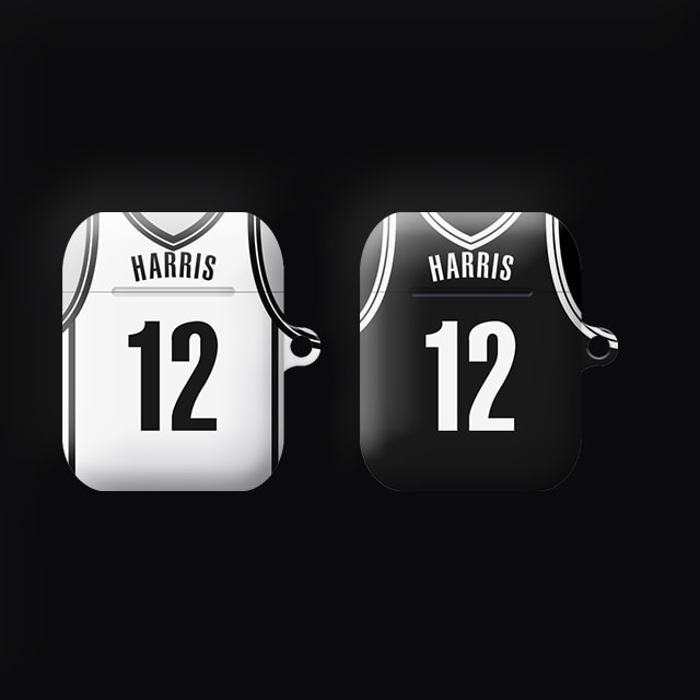 와우박스 농구 20-21 브루클린 네츠 조 해리스 싸인 에어팟 버즈 라이브 하드 케이스
