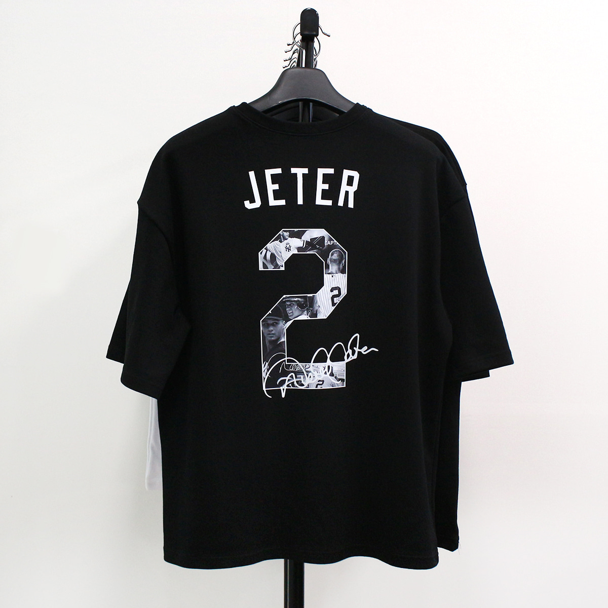 와우박스 주문제작 뉴욕 양키스(레전드) 데릭 지터 남자 오버핏 티셔츠